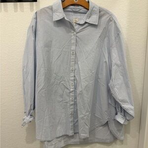 Linen Striped Shirt